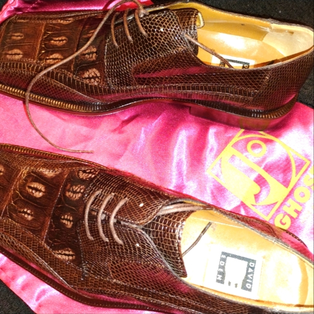 Ost Brown Leather Men's Shoes